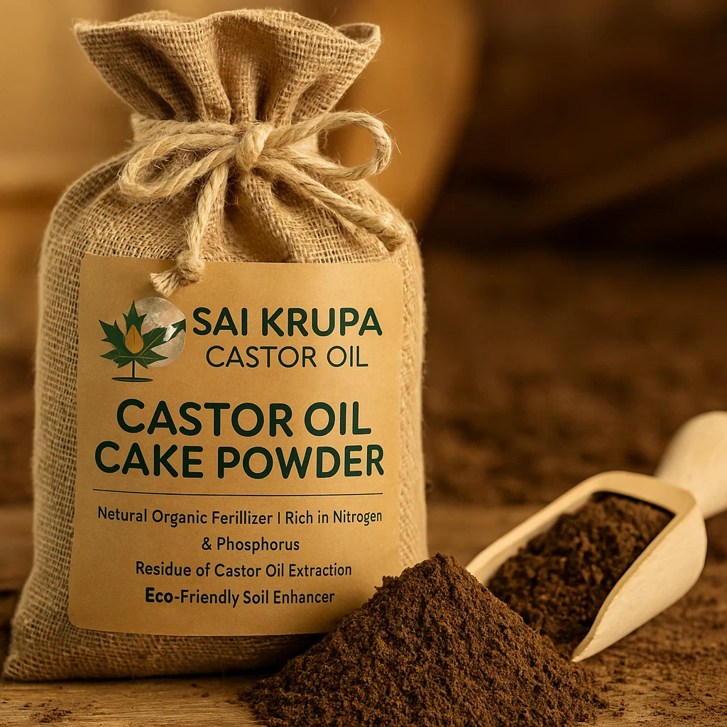 Castor Oil Cake Powder